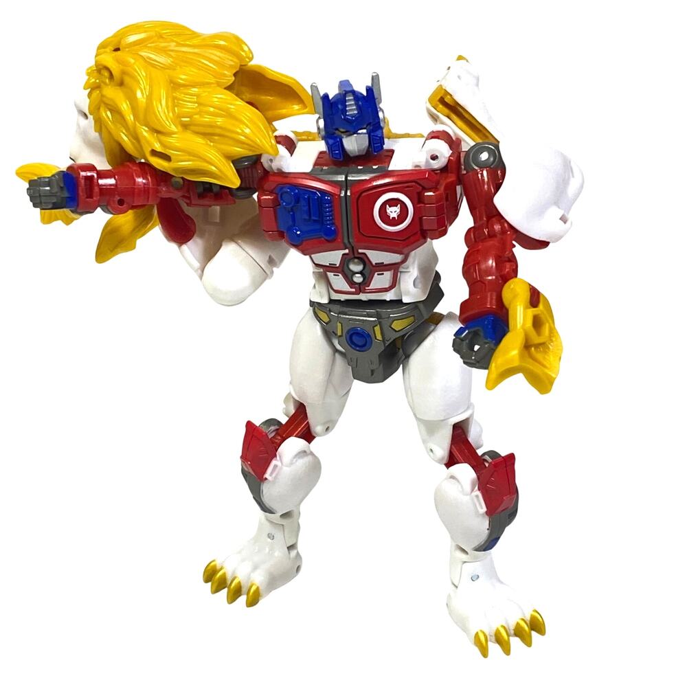 Transformers Legacy Evolution Maximal Leo Prime Voyager Figure Hasbro 2022 White